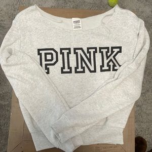 Victoria secret Pink off the shoulder sweater